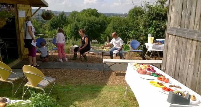 Perfect day for the show. Sunny and warm.